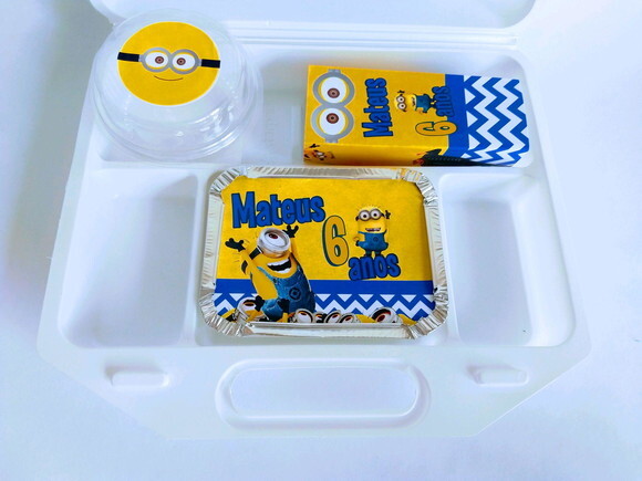 Kit Festa na Escola Personalizado Minions