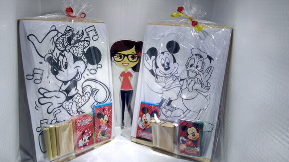 Kit Lousinha Princesinha Mickey e Minnie