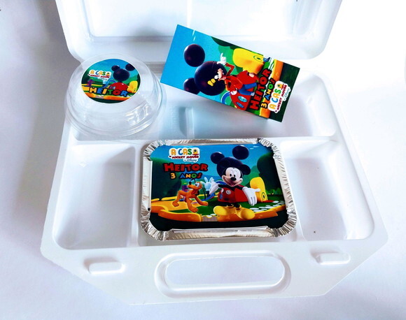 Kit Maleta Festa na Escola a Casa do Mickey