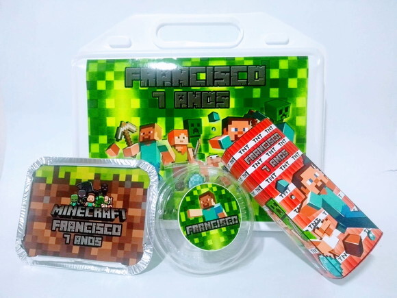 Kit Maleta Festa na Escola Minicraft