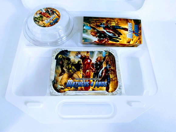 Kit Maleta Festa na Escola os Vingadores