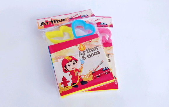 Kit Massinha de Modelar Bombeiro