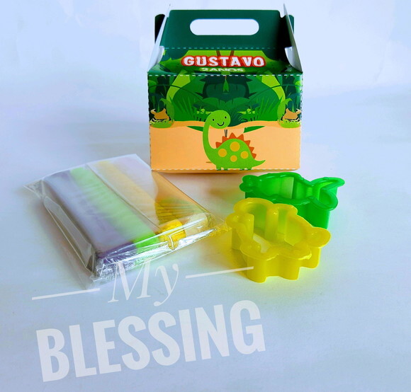 Kit Massinha de Modelar Dinossauro