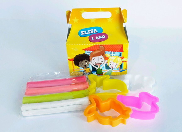 Kit Massinha de Modelar o Mundo de Bita
