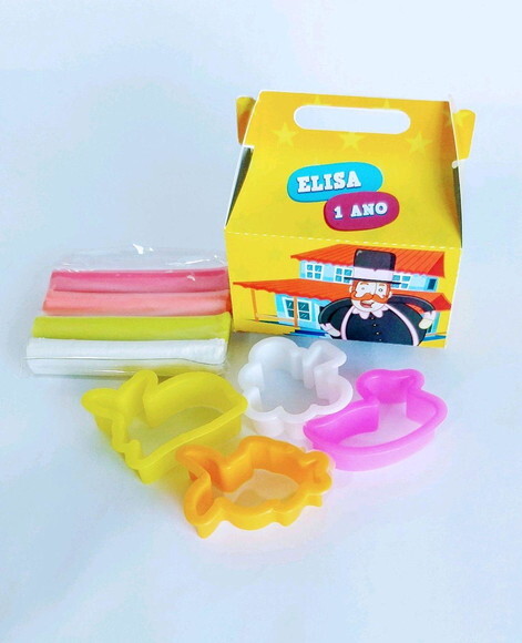 Kit Massinha de Modelar o Mundo de Bita
