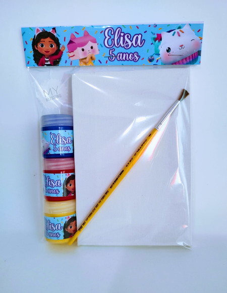 Kit Pintura a Casa Magica de Gabby