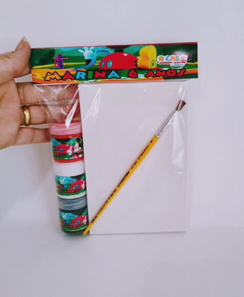 Kit Pintura a Casa do Mickey