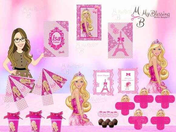 Kit Só Um Bolinho Barbie