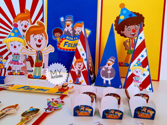 Kit Só Um Bolinho Bita Circo