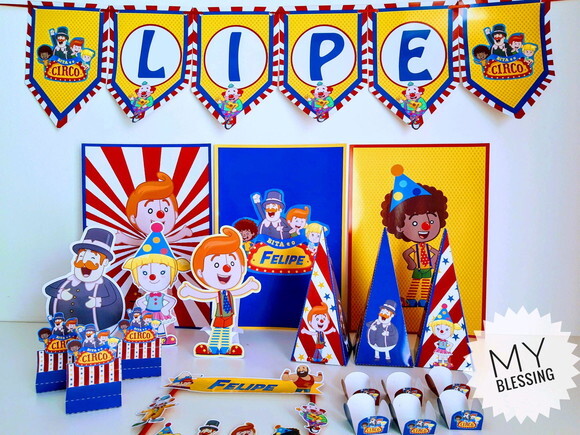 Kit Só Um Bolinho Bita Circo