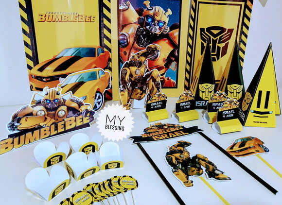 Kit Só Um Bolinho Bumblebee