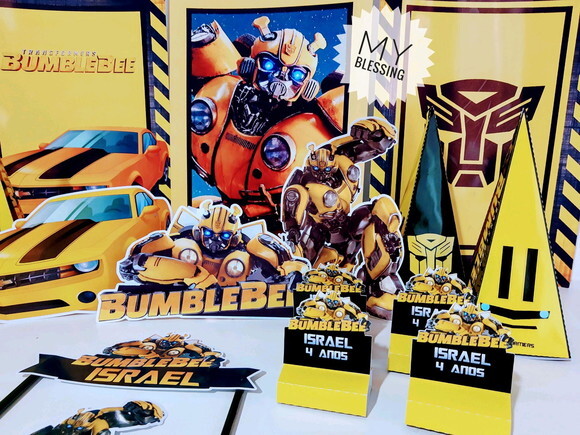 Kit Só Um Bolinho Bumblebee