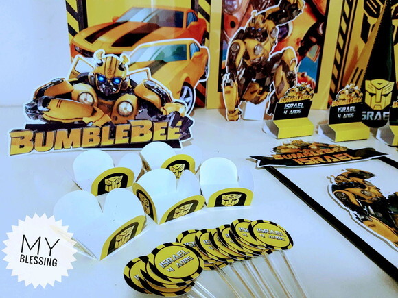 Kit Só Um Bolinho Bumblebee