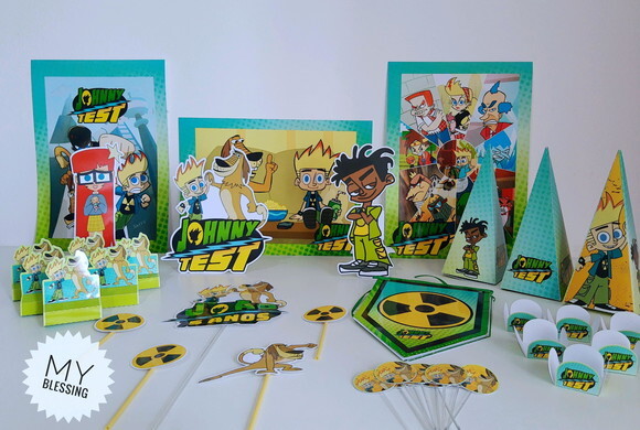 Kit Só Um Bolinho Johnny Test