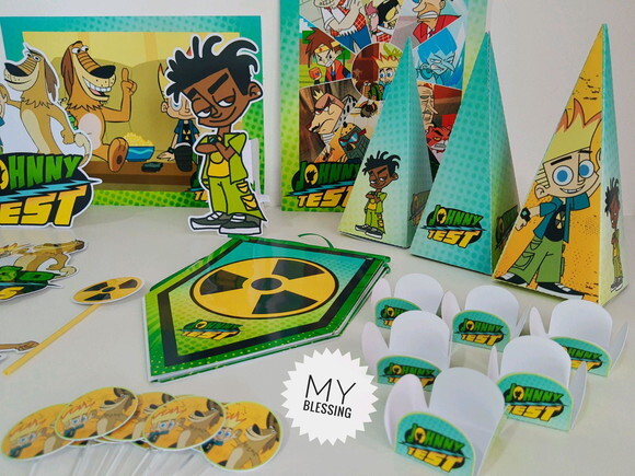 Kit Só Um Bolinho Johnny Test