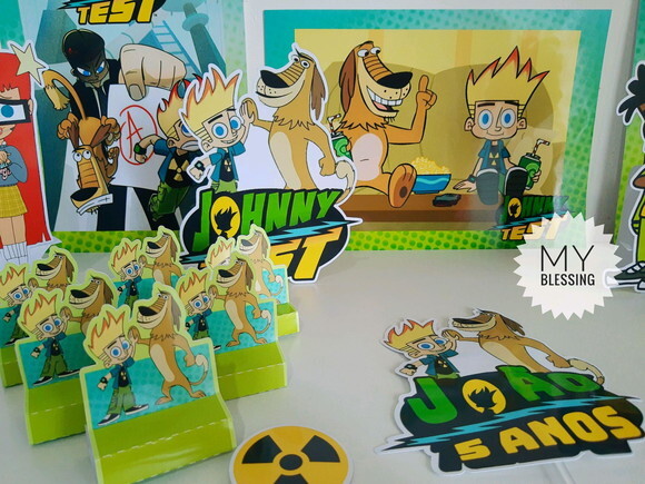 Kit Só Um Bolinho Johnny Test
