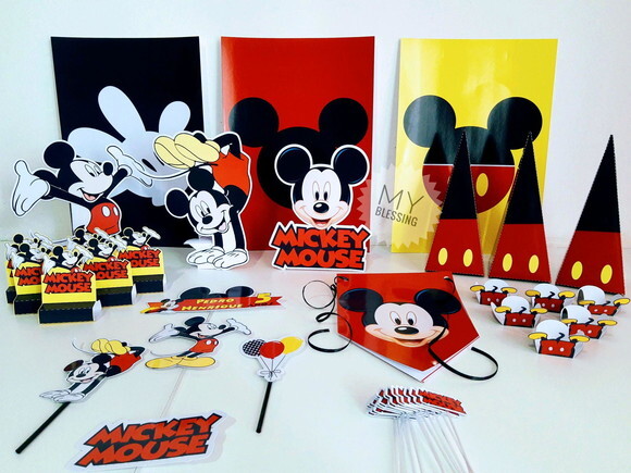 Kit Só Um Bolinho Mickey