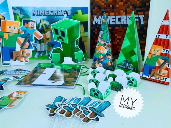 Kit Só Um Bolinho Minecraft