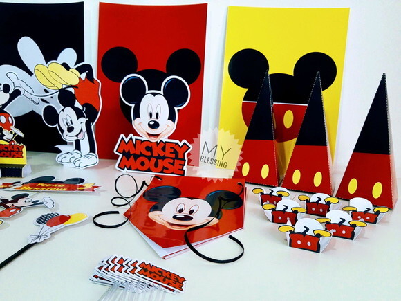 Kit Só Um Bolinho Mickey