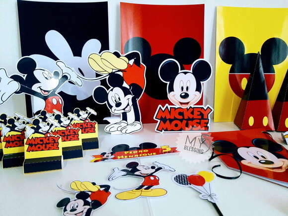 Kit Só Um Bolinho Mickey