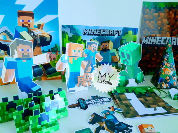 Kit Só Um Bolinho Minecraft