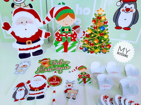 Kit Só Um Bolinho Natal