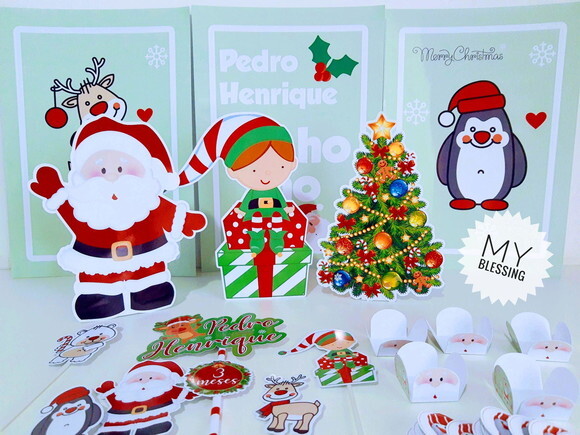 Kit Só Um Bolinho Natal