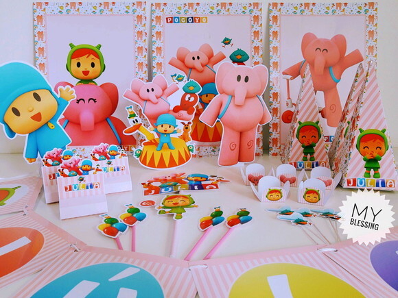 Kit Só Um Bolinho Pocoyo