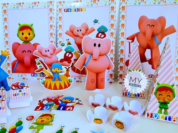 Kit Só Um Bolinho Pocoyo