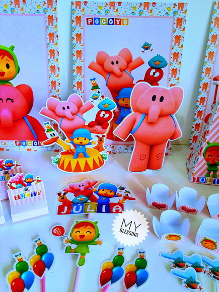 Kit Só Um Bolinho Pocoyo