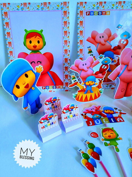 Kit Só Um Bolinho Pocoyo