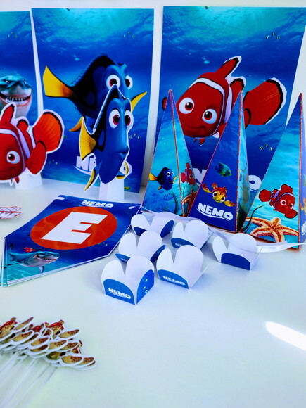 Kit Só Um Bolinho Procurando o Nemo