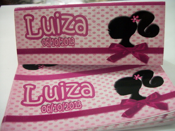 Lapela Personalizada Barbie