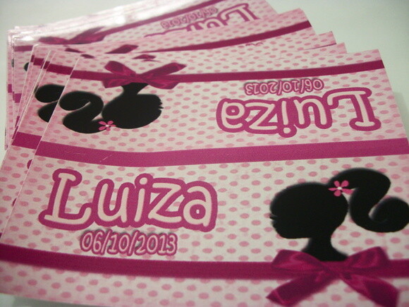 Lapela Personalizada Barbie