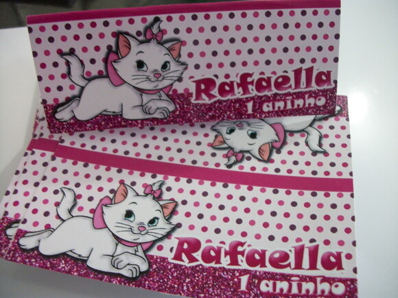 Lapela Personalizada Gata Marie