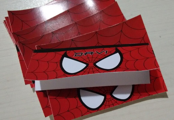 Lapela Personalizada Homem Aranha