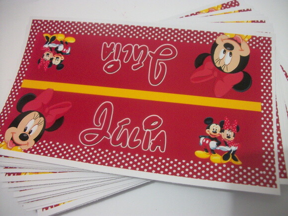 Lapela Personalizada Minnie