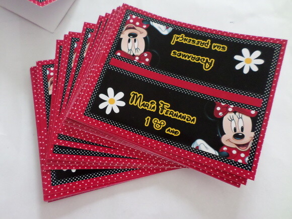 Lapela Personalizada Minnie