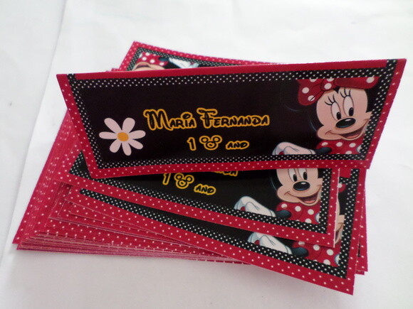 Lapela Personalizada Minnie