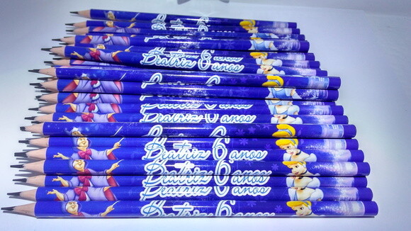 Lapis Personalizado Cinderela