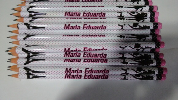Lápis Personalizado Barbie