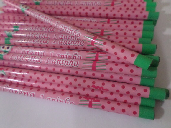 Lapis Personalizado Corujinha