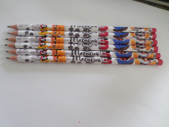 Lapis personalizado do Mickey