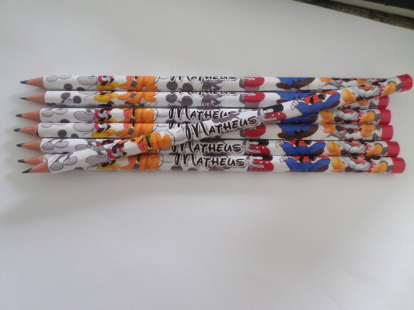 Lapis personalizado do Mickey