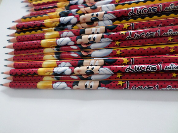 Lápis Personalizado do Mickey