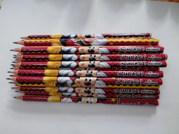 Lápis Personalizado do Mickey
