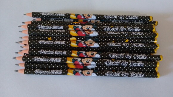 Lápis Personalizado Mickey