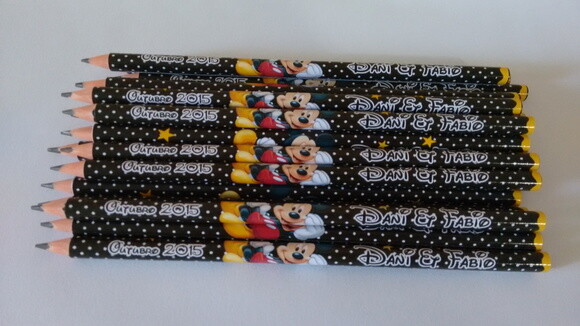 Lápis Personalizado Mickey