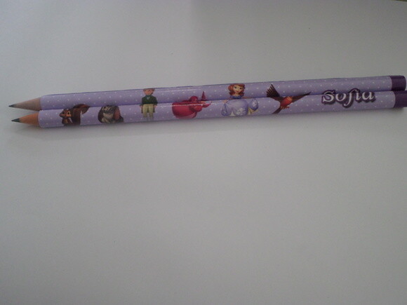 Lápis Personalizados Princesa Sofia