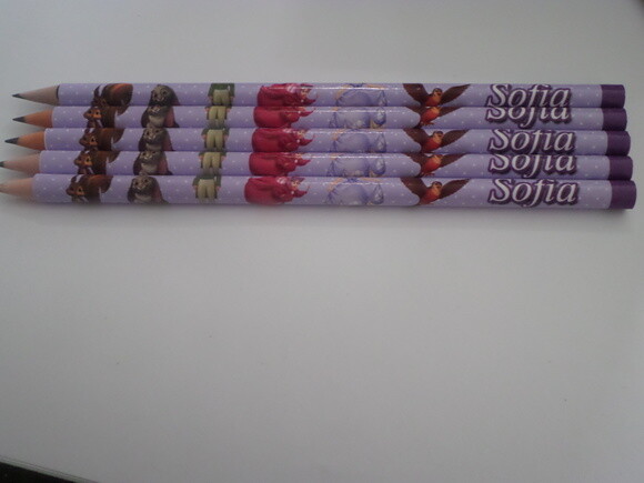 Lápis Personalizados Princesa Sofia